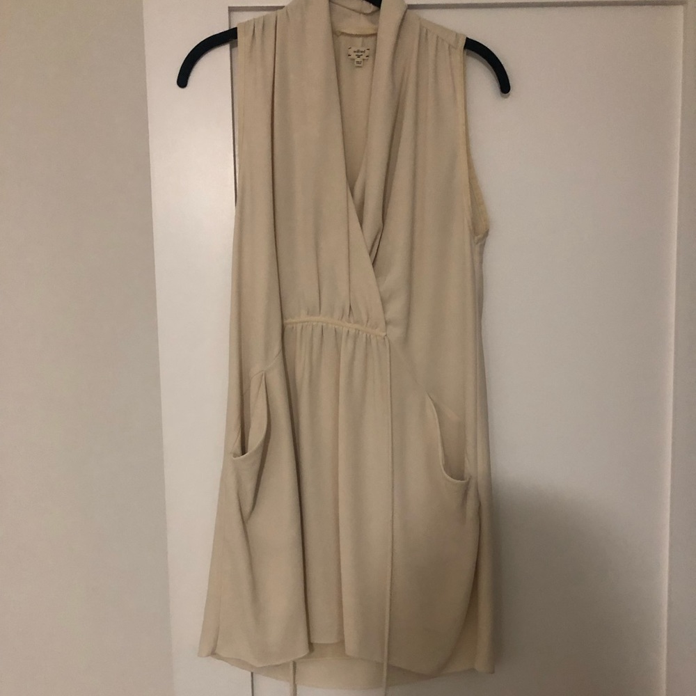 Aritzia Wilfred cream dress XS